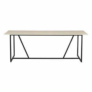 Stół z litego drewna jesionowego 90x220 cm Silas – WOOOD obraz