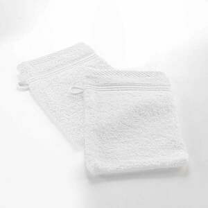 Biała bawełniana myjka 15x21 cm Tendresse – douceur d'intérieur obraz