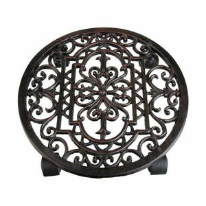 Metalowy kwietnik na kółkach ø 29 cm Ornament – Esschert Design obraz