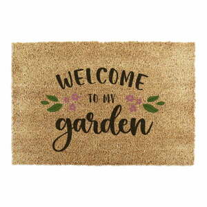 Wycieraczka z włókna kokosowego 60x90 cm Welcome to My Garden – Artsy Doormats obraz