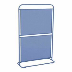 Niebieski metalowy parawan na balkon Garden Pleasure MWH, 124x80 cm obraz