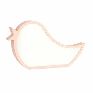 Różowa lampka dziecięca Bird – Candellux Lighting obraz