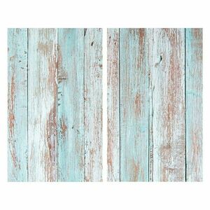 Płyty ochronne na kuchenkę ze szkła hartowanego zestaw 2 szt. 52x30 cm Blue Wood – Allstar obraz