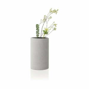 Jasnoszary wazon Blomus Bouquet, wys. 20 cm obraz