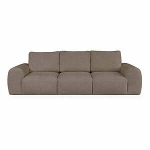 Brązowa sofa z materiału bouclé 287 cm Mirel – Rodier obraz