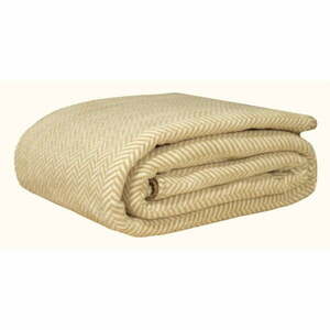 Beżowo-kremowa narzuta na łóżko dwuosobowe 200x220 cm Twin – Oyo Concept obraz