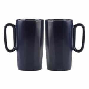 Niebieskie kamionkowe kubki zestaw 2 szt. 330 ml Fuori – Vialli Design obraz