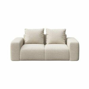Beżowa sofa z materiału bouclé 212 cm Monce – Rodier obraz