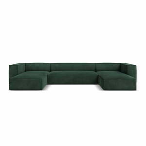 Ciemnozielony narożnik (w kształcie litery "U") Madame – Windsor & Co Sofas obraz