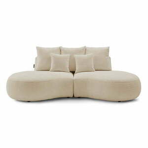 Beżowa sofa z materiału bouclé 260 cm Saint-Germain – Bobochic Paris obraz