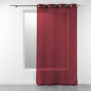 Bordowa firanka 140x240 cm Telma – douceur d'intérieur obraz