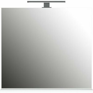 Lustro z oświetleniem/z półką ścienne 76x75 cm – Germania obraz