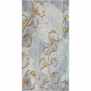 Dywan w szaro-złotym kolorze odpowiedni do prania 160x230 cm Dainty – Vitaus obraz
