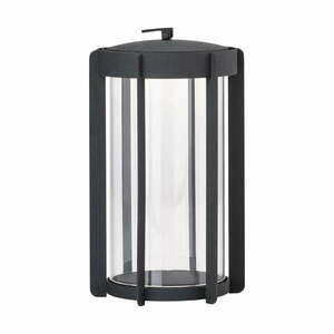 Czarny lampion LED na USB (wysokość 25 cm) Firefly – Zone obraz