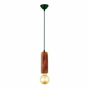 Lampa wisząca z drewna jodłowego Dikdörtgen obraz