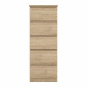 Komoda w dekorze dębu w naturalnym kolorze 40x111x50 cm Naia – Tvilum obraz