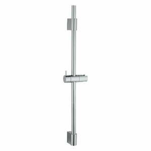 Drążek prysznicowy na słuchawkę ze stali nierdzewnej w kolorze błyszczącego srebra 70 cm Classic – Wenko obraz