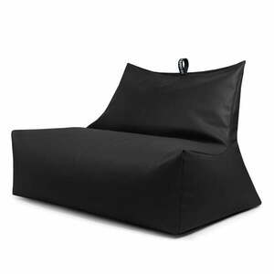 Czarny worek do siedzenia z imitacji skóry Icy Sofa – So Soft? obraz