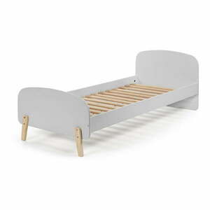 Szare dziecięce łóżko Vipack Kiddy, 200x90 cm obraz