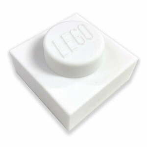 Biała lampka dziecięca Iconic – LEGO® obraz
