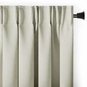 Kremowa zaciemniająca zasłona termiczna 140x245 cm Pleat – Restilo obraz