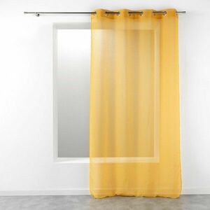 Żółta firanka 140x280 cm Telma – douceur d'intérieur obraz