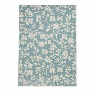 Niebieski dywan 160x230 cm Grace Floral – Catherine Lansfield obraz