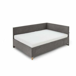 Antracytowe łóżko dziecięce 120x200 cm Cool – Meise Möbel obraz