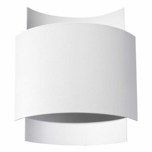 Biały kinkiet Nice Lamps Forgmi obraz