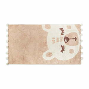 Beżowy dywanik łazienkowy 80x150 cm Teddy – Foutastic obraz
