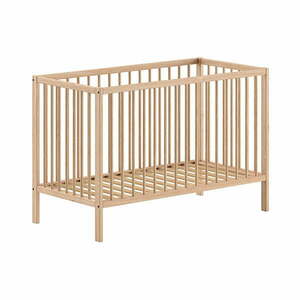 Łóżeczko z litego drewna sosnowego 60x120 cm DINO – Vipack obraz