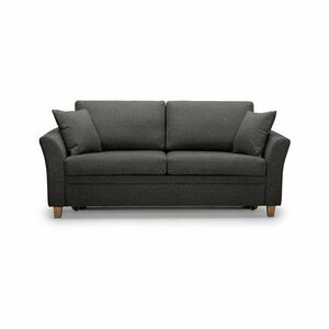 Antracytowa rozkładana sofa Scandic Sonia obraz