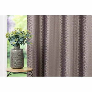 Brązowa zasłona 140x260 cm Casal – Mendola Fabrics obraz
