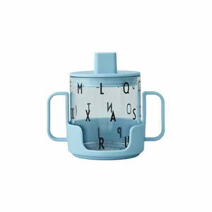 Jasnoniebieski kubek dla dzieci Design Letters Grow With Your Cup obraz