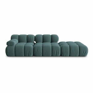 Morska aksamitna sofa 282 cm Bellis – Micadoni Home obraz