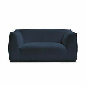 Ciemnoniebieska sofa z materiału bouclé 170 cm Giorgia – Bobochic Paris obraz