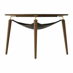 Brązowy stolik ø 80 cm Hang Out – UMAGE obraz