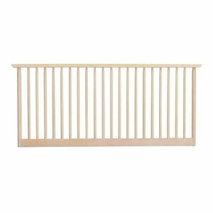 Naturalny zagłówek z litego drewna dębowego 194x84 cm Riggins – Rowico obraz