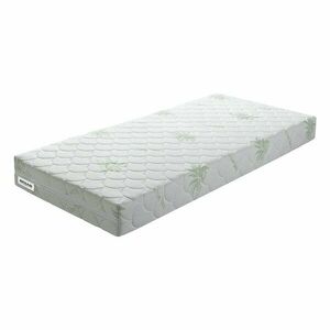 Twardy/średnio twardy dwustronny materac piankowy 90x200 cm BonHarmony HR BIO – BENAB obraz
