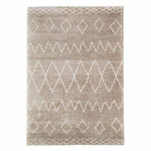 Jasnobrązowy dywanik łazienkowy 60x110 cm Berber – Tomasucci obraz