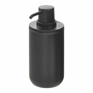 Czarny dozownik do mydła iDesign Cade, 335 ml obraz