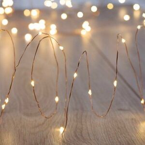 Przezroczysta girlanda świetlna LED DecoKing Lights, 240 lampek, dł. 1, 5 m obraz