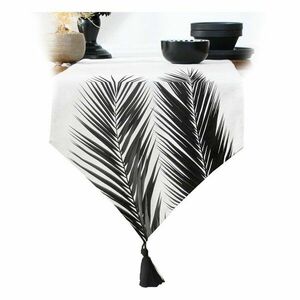 Bieżnik 45x140 cm Black Tree – Minimalist Cushion Covers obraz