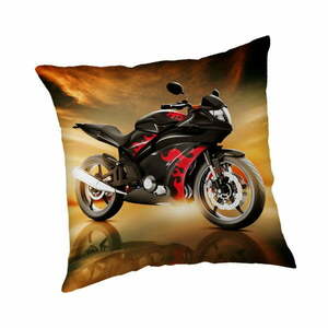 Poduszka dziecięca 40x40 cm Motorbike "Red" – Jerry Fabrics obraz