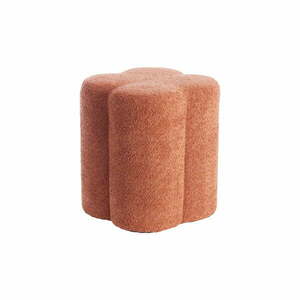 Pomarańczowy puf z materiału bouclé Nalani – Light & Living obraz