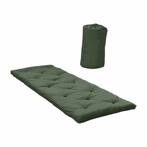 Zielony materac futon 70x190 cm Bed In a Bag Olive – Karup Design obraz