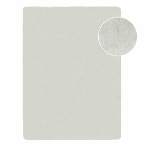 Biała syntetyczna skóra 120x170 cm Ivy Luxury Fur – Flair Rugs obraz