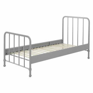 Szare łóżko dziecięce 90x200 cm Bronxx – Vipack obraz