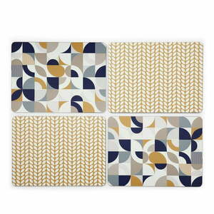 Korkowo-papierowe maty stołowe 4 szt. 21.5x29 cm Bauhaus – Cooksmart ® obraz