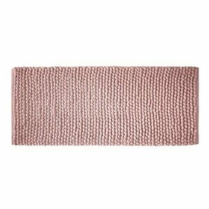 Różowy dywanik łazienkowy 50x120 cm Aspen Bobble – Bianca obraz